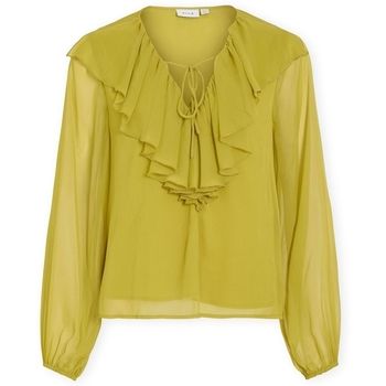 Vila Blusa Top Hela - Green Evy para mujer