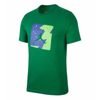 Camiseta Jordan Jumpman Poolside Crew Green.