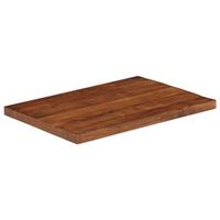 tablero mesa  tablero escritorio rectangular madera maciza reciclada 80x70x25 cm