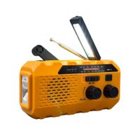 radio portatil bsl ct-6127 con carga solar y dinamo linterna led puerto usb-ausb-c  amfm con sirena de emergencia