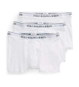 Polo Ralph Lauren para hombre. 714835885001 Pack de 3 boxers Classic blanco (L), Homewear, Algodón