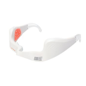 Masajeador Ocular Ems Para El Contorno De ojos. Reducción De Bolsas Y Ojeras. 17,2x5,2x15,5 Cm. Color: Blanco