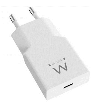 EWENT EW1310 Cargador rápido USB-C 20W Tec.Ganfast