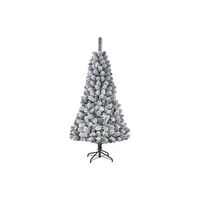 arbol de navidad efecto escarcha con 266 ramas 155x86cm