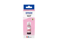 cartucho de tinta - epson 107 ecotank compatible con ecotank et-18100 imprime hasta 2100 fotos magenta claro