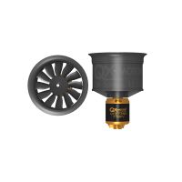 qx-motor 50 mm 12-aspas ventilador de aspiracion con motor sin escobillas qf2611pro 3100kv  3750kv cw  ccw para avion