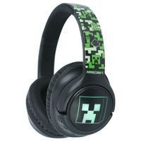 otl technologies auriculares inalambricos minecraft plegables con luz led