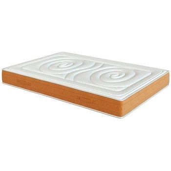 Colchón Muelle Ensacado, Modelo Extreme, 160 X 200 X 28cm, Máxima Adaptabilidad - Todas Las Medidas, Blanco Y Camel