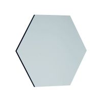 espejo de cristal negro 70x2h60 cm