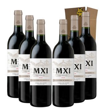 Tinto Pesquera - Pesquera Mxi - Pack 6 Botellas 75 Cl - 0,0% Vol.