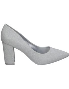 Zapatos Con Tacón Polka 148 Color Plata 36
