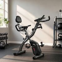 bicicleta estatica plegable sportnow acero 105x535x109 cm negro