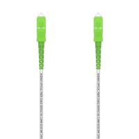 cable de fibra optica aisens a152-0500 scapc-scapc 20m os2 g657a2 simplex lszh blanco