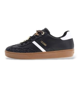 Guess para mujer. FLFNAOELE12 Zapatillas Naoki negro (41), 1 a 3cm, Cordones, Casual