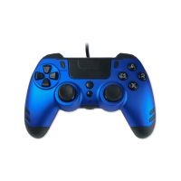 gamepad steelplay blue edition ps4pc led rgb cable 3m botones programables ergonomia avanzada