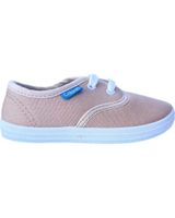 de colores zapatilla lona 2417 beige