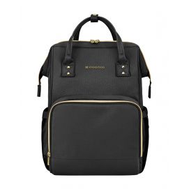 Bolsa de mamá Siena Negro & Oro 2025