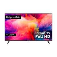 televisor inteligente krugermatz km0243fhd-v3 de 1092 cm 43 con resolucion full hd y wi-fi color negro