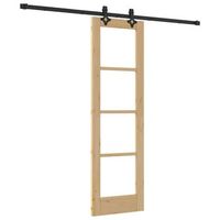 puerta corredera natural 61 x 1985 cm vidaxl