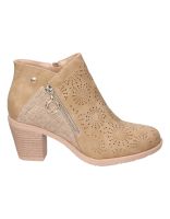 botines de tacon para mujer chk10 tonia 16 marron 40