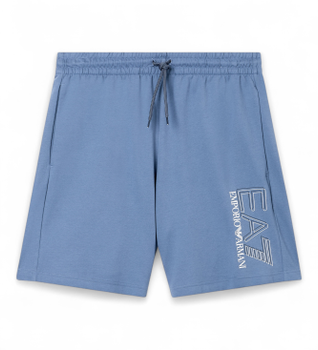 EA7 para hombre. 7M001315_AF13512 Shorts Visibility M azul (3XL), Casual, Deportivo, Algodón, Sportswear, Multideporte