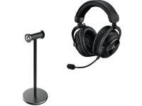 auriculares gaming - logitech g pro x 2 lightspeed  hs stand inalambrico bluetooth microfono 71 dts pcplaystationnintendo negro