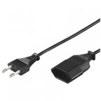goobay cable de alimentacion para extension cee 716 3m negro