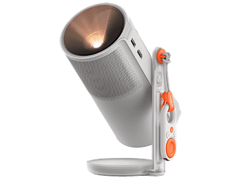 Mini proyector - Xgimi MoGo 4, 1920x1080, 25.000 h, Full-HD, 450 lúmenes ISO, 2,5 horas de batería, 65 W, Gris