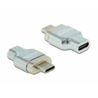 adaptador magnetico delock thunderbolt 3usb-c 8k 30 hz macho a hembra