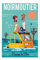 poster noirmoutier sin marco 60x90cm