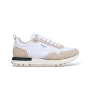 pepe jeans para hombre pms400032 zapatillas ari urban blanco 40 plano cordones casual