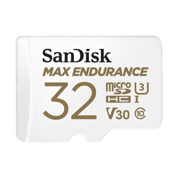 Tarjeta de memoria MicroSDHC SanDisk Max Endurance 32 GB Clase 10 UHS-I