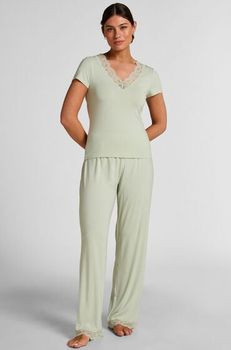Hunkemöller Juego de pijama Nana Verde