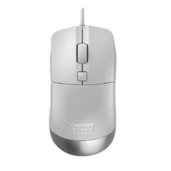 Ratón CHERRY XTRFY M50 USB 12000 DPI Blanco Ergonómico Ligero Gaming