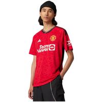 adidas tops y camisetas t-shirt manchester united home 2324 synthetique para hombre