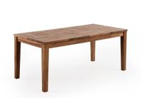 mesa de madera maciza de acacia reciclada 180x90 cm