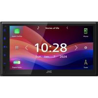 receptor multimedia para coche jvc kw-m595dbt pantalla tactil 68 wi-fi bluetooth carplay android auto