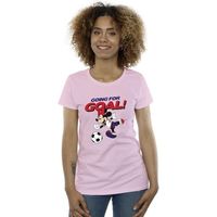 disney camiseta going for goal para mujer