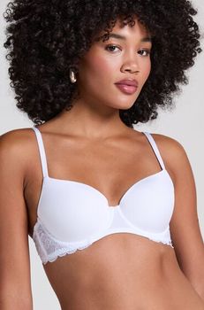 Hunkemöller Sujetador con aros preformado Angie Blanco