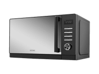microondas con grill - koenic kmwg 2322 db potencia 900 w 5 potencias 8 programas automaticos 23 l negro