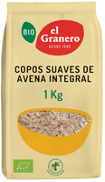 el granero integral copos suaves de avena integral bio 1 kg