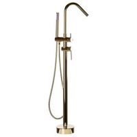 grifo independiente para banera o ducha dorado estilo moderno victoria