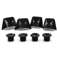 absoluteblack bolt covers and bolts - dura ace 91000 - grey