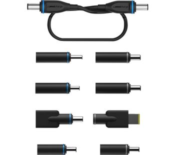OMNICHARGE OA53A003DC Output & Input Tips Set - Black, Black