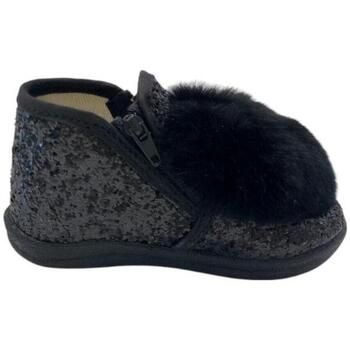 Monnalisa Pantuflas 836012_nero para niña