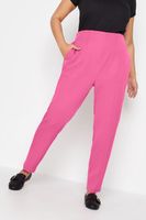 yours pantalon fucsia de pinzas mujer curvy y tallas grandes yours