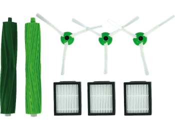 Accesorio robot aspirador - Scanpart Set recambios, Compatible Roomba i1 i5 i7 e5 e6 i7+, Negro