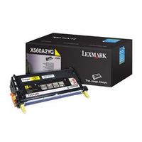 lexmark x560a2yg toner amarillo original