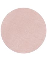 alfombra calissa rosa 160 cm redondo