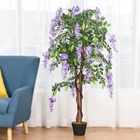 planta artificial palmera artificial utilizable arbol artificial roja